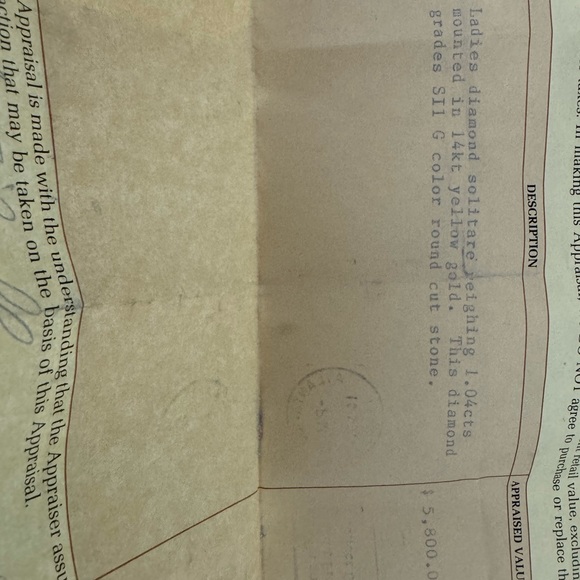 Engagement ring - Picture 4 of 4